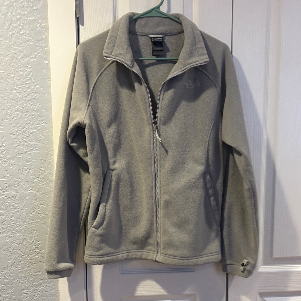 The North Face Women's Gray Fleece Utility Jacket